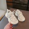 Zapatos de Papá Nuevos de Moda para Niños 2025 Primavera y Otoño Suela Suave Superficie Suave Zapatos Deportivos Casuales para Niños y Niñas Tendencia