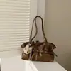 Bolso Tote de Nicho Nuevo Primavera 2026, Bolso de Gran Capacidad, Textura Casual de Moda, Bolso de Hombro Personalizado para Mujer