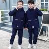 Chaquetas de Invierno para Exteriores para Hombres y Mujeres, Set de 0.05 kg Tres en Uno, Chaquetas de Uniforme Escolar para Niños, Uniformes de Clase, Atuendos Grupales, Cálidas y Engrosadas