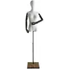 Suporte de exibição de modelo adereços loja de roupas manequim corpo inteiro vitrine manequim vestido de noiva modelo de boneca falsa suporte modelo infantil meio corpo