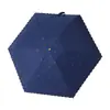 Paraguas Ultraplano con Lazo 50% de Descuento, Paraguas Parasol Compacto y Portátil, Paraguas Solar con Recubrimiento Negro Protección UV UPF50+, Alto Valor Estético