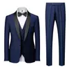 Traje casual de negocios para hombre transfronterizo nuevo traje de boda para hombre Hall traje de talla grande traje de tres piezas hombre