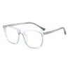 Gafas Cuadradas de Negocio para Hombre Estilo Nuevo, Estilo Coreano, Sencillas, Anti-Luz Azul, Cambian de Color, Gafas sin Graduación para Hombre, Se Pueden Personalizar con Graduación