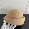 Sombrero Pequeño de Lana Mezclada Estilo Japonés Vintage para Mujer, Sombrero Cloche Elegante Británico de Otoño para Adelgazar el Rostro Venta al Por Mayor