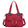 Bolso bandolera de tela oxford ligero y moderno, estilo coreano para mujer, gran capacidad, impermeable, para viajes, compras, portátil, bandolera