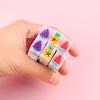 Borrador de gelatina creativo con fragancia para cortar frutas, borrador de sándwich, limpio, para niños, dibujos animados, premio para estudiantes