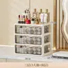 Caja de Almacenamiento de Escritorio, Organizador de Papelería Tipo Cajón para Dormitorio, Estante de Almacenamiento de Oficina, Caja de Almacenamiento de Cosméticos para Tocador