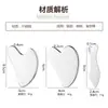 Raspador Gua Sha de Aço Inoxidável 304 Ferramenta de Beleza Facial Bastão Raspador para Massagem nos Olhos Raspador Universal para Massagem Facial em Todo o Corpo