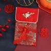 Bordado de Brocado Manualidad Vintage Nuevo Estilo Chino Sobres Rojos Regalos de Boda Sobres de Regalo Regalos de Bendición para Bebés Al por Mayor