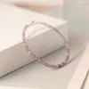 Pulsera de citrino natural para mujer, diseño original, pulsera de cristal, accesorios de bricolaje, estilo nicho Ins, pulsera de citrino.