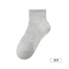 Calcetines antibacterianos de 10 A para hombre, cintura elástica, resistentes al desgaste, anti-pilling, calcetines deportivos, algodón, absorbentes de sudor, transpirables, sin costuras, cortos