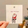 2026 Nuevo Regalo de Navidad Ropa Decoraciones Broche de Dibujos Animados Lindo Pin para Suéter Accesorios Insignia de Metal