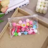 Set de Cuerdas para el Pelo de Dulce Color para Niñas, Bolsita Estilo Dulce para Bebé con Mini Bandas Elásticas para el Cabello y Accesorios para el Cabello