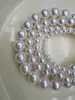 Pulseira de Pérolas Redondas Brancas Leitosas Shijia Forte Luz Pulseira Elástica para Empilhar Feminina Não Mancha a Pele e Não Desbota Acessórios de Mão