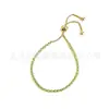 Pulseras de Joyería Transfronterizas, Lujo Ligero, Pulseras de Aleación de Gama Alta con Imitación de Cristal de Circonita, Pulseras de Moda para Mujer, Joyería al por Mayor