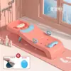 Cadeira Reclinável para Lavar Cabelo de Adultos em Casa para Meninas e Bebês Deitarem para Lavar o Cabelo e Cadeira de Banho Cama Banquinho de Banho Confortável Leidezhu