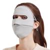 Nueva mascarilla facial cálida de color sólido para otoño e invierno, mascarilla facial kini transpirable con protección UV para la nariz expuesta