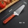 Espátula para Queso de Acero Inoxidable Cuchillo para Cortar Antiadherente Raspador Doméstico Cortador de Arroz Fideos Pan Pizza Herramienta Gruesa para Hornear