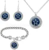 El Conjunto Más Popular de Amazon: Pulsera, Collar y Aretes del Equipo Cabra de Fútbol de la NFL