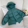 Nuevo Abrigo de Algodón Espeso de Invierno para Niños, Chaqueta a Prueba de Frío para Niños Grandes, Medianos y Pequeños, Sudadera Deportiva de Algodón con Capucha