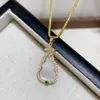 Novo Colar de Cabacinha Estilo Chinês para Mulheres, Corrente para Clavícula Simples e Moderna de Nicho Levemente Luxuosa, Acessório Versátil Elegante e Fashion
