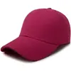 Gorra de Béisbol Lisa de Color Sólido al por Mayor del Fabricante Gorra Deportiva para Exteriores Sombrero de Sol Versátil y a la Moda para Hombres