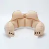 Almohada Inflable en Forma de U, Almohada Portátil para Cuello de Viaje, Esencial para Dormir en Trenes de Alta Velocidad y Aviones, Almohada Inflable en Forma de U para Vuelos de Larga Distancia