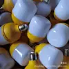 Bombilla Led Activada por Voz para Pasillo, Carcasa de Plástico Amarillo, Bombilla de Bajo Consumo de Rosca