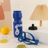 Botella de Agua para Ciclismo de Montaña Tour De France, Vaso de Plástico Deportivo para Maratón en Bicicleta, Gran Capacidad de 650ml para Exteriores