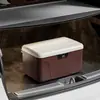 Caja de almacenamiento con protección de contraseña para objetos de valor, caja de almacenamiento de plástico para documentos privados, caja de almacenamiento con cerradura para organización del hogar y del coche