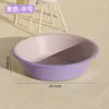 Balanza de plástico grande, gruesa y duradera para uso doméstico, adecuada para lavar ropa, lavar los pies y como tina pequeña para dormitorios de estudiantes.