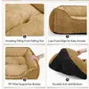 Camas espessas e quentes para gatos e cachorros para o inverno, personalizáveis com logotipos, adequadas para todas as estações, atacado do fabricante para vendas transfronteiriças
