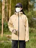 Chaqueta Ligera de Una Sola Capa para Primavera y Otoño con Logo Estampado, Ropa para Montañismo al Aire Libre, Ropa de Trabajo, Chaqueta Casual Ligera a Prueba de Viento e Impermeable para Senderismo
