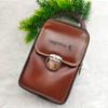 En stock venta al por mayor bolsa de cintura de doble capa con cierre para teléfono móvil bolsa grande para cinturón de teléfono móvil bolsa colgante para deportes al aire libre fabricante cartera