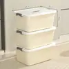 Caja de Almacenamiento Engrosada para Ropa, Juguetes, Snacks de Casa y Coche, Caja de Almacenamiento de Respaldo, Caja de Almacenamiento tipo Canasta de Plástico