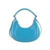 Bolso de Cadena con Textura de Concha de Color Sólido para Mujer 2025 Nuevo Moderno a la Moda Portátil Hombro Cruzado Venta al por Mayor