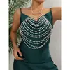 Nuevo accesorio de cuello para traje de baño de mujer AYJ con perlas, estilo sexy de vacaciones europeo y americano transfronterizo, accesorio de tira 22625