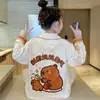Pijama Infantil, coleção primavera e outono para meninos, pijama de manga longa em algodão penteado, roupa de casa, design de desenho animado para meninos e adolescentes, novo estilo 2026