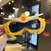 Gafas de Sol de Silicona para Mecha Boy, Gafas de Sol Polarizadas de Robot para Niños, Visera Solar Genial, Gafas Lindas Anti-UV