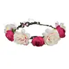 Fabricantes de Origen Pueden Personalizar Yiwu Guirnalda al por Mayor Accesorios para la Cabeza Flores de Colores Diadema DIY para Niños Diadema