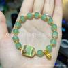 Pulseira Fresca de Bambu Lótus Prateado Quebrado Estilo Ins Feminino da Ailian Chinesa para Melhor Amiga Super Imortal Casal Presente