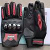 Guantes Tácticos de Defensa Personal para Exteriores con Carcasa Dura de Acero Inoxidable, Anticaídas y Resistentes al Desgaste, de Cinco Dedos, Medio Dedo y Dedo Largo para Lucha, Ciclismo y Motocicleta