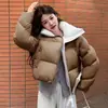 Chaqueta de Algodón Nueva Estilo Harajuku Artístico para Mujer Moderna Perezosa Simple Estilo Japonés Popular Ins Moda Versátil En Stock.