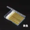 Comercio Exterior Más Vendidos Herramientas de Belleza Brochas de Maquillaje Mango de Cristal Pincel para Labios Pincel para Brillo de Labios Pincel Pequeño para Mousse Caja de Pinceles de Cristal Pincel para Labios de Cristal