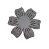 Posavasos de fieltro Antideslizante Aislamiento térmico Hogar Vajilla de cocina Cazuela Bol Almohadilla protectora Espesado No tejido Absorbente Almohadilla para ollas