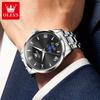 Dropshipping Reloj Marca Oris para Hombre Hot-Selling Transfronterizo Multifuncional Fase Lunar Reloj de Cuarzo Impermeable Reloj para Hombre