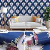 Papel de parede autoadesivo por atacado quarto casa fresco estilo pastoral dormitório renovação papel de parede fundo adesivos decorativos de parede