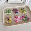 Y2k ~ lindo clip BB para niños color estrella de cinco puntas pinza para el pelo pinza para mechones rotos pinza para flequillo de bebé pinza lateral joyería