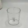 Taza de Plástico Transparente Redonda Cuadrada con Borde Ondulado para Enjuague Bucal Cepillo de Dientes de Trébol de Cuatro Hojas de Alta Apariencia para el Hogar para Parejas