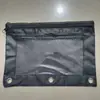 Bolsa para Archivos de Tres Agujeros con Doble Cremallera Ojal de Aire Carpeta para Oficina B5 Bolsa de Papelería Bolsa para Lápices de Gran Capacidad Rejillas de Almacenamiento